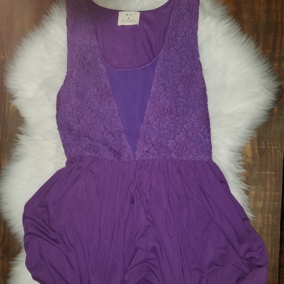 Purple Pins and Needles knit and lace dress - Picture 2 of 3